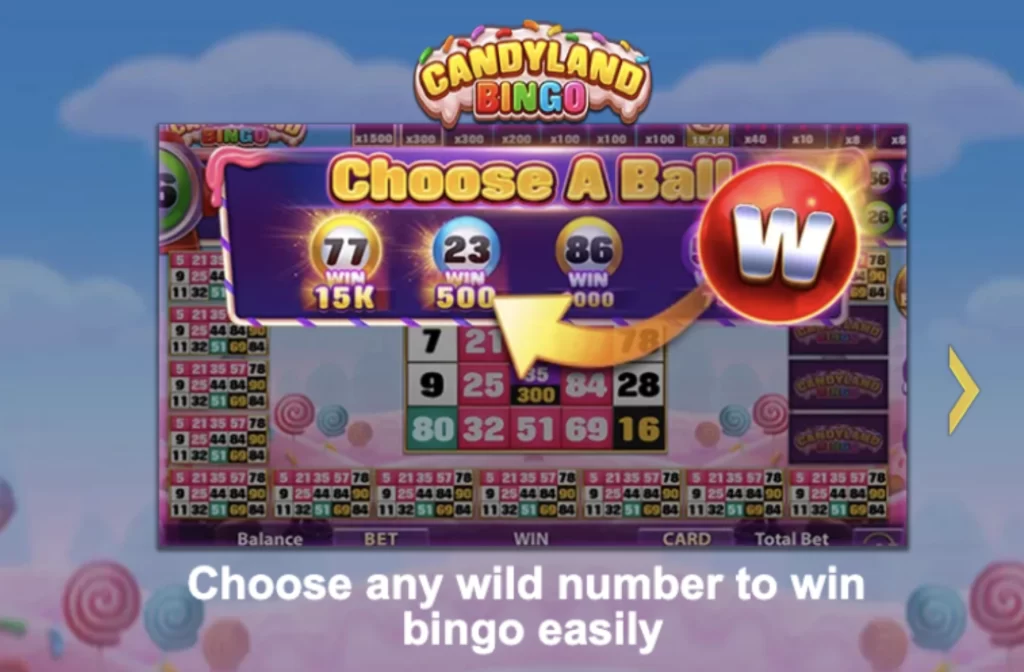 Candyland Bingo Slot Game