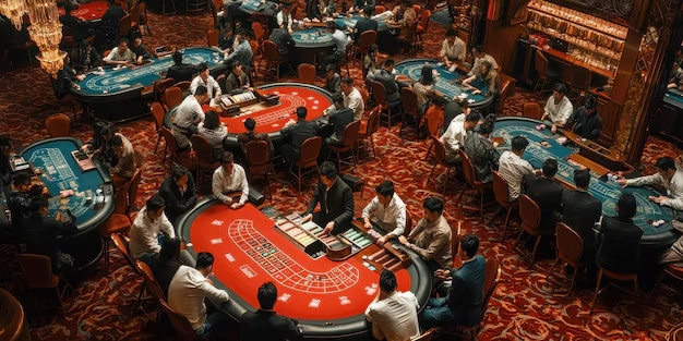 baccarat-tables-with-players